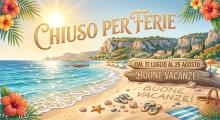 CHIUSURA VACANZE